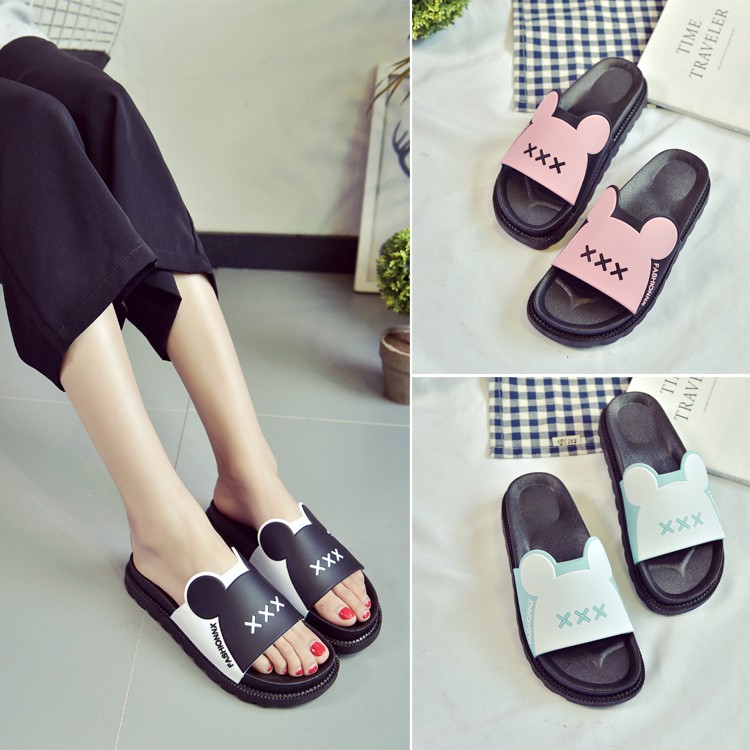 cute korean house slippers