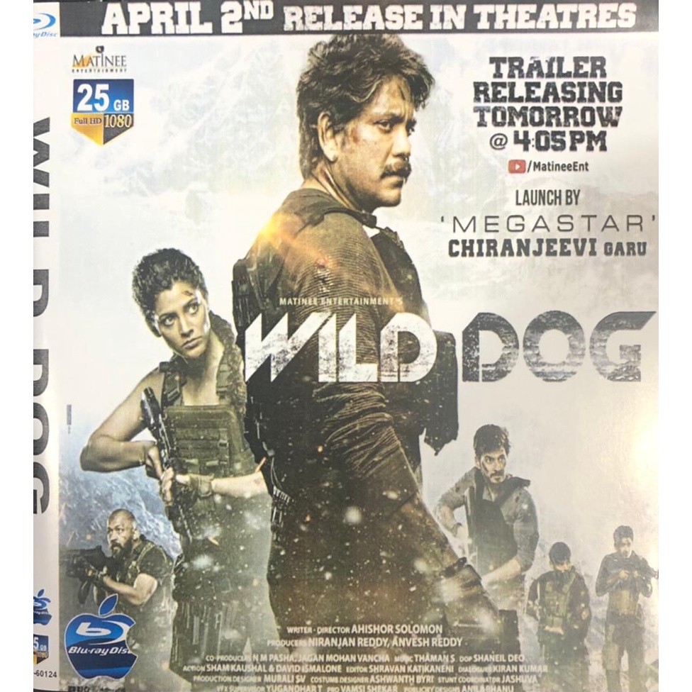 BLURAY Tamil Movie Wild Dog - Action , War  Shopee Malaysia