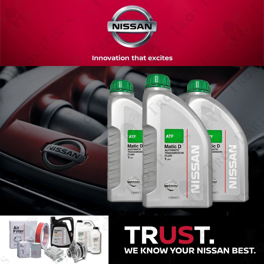 (1Liter) Original Nissan ATF Matic-D Automatic Transmission Fluid for ...