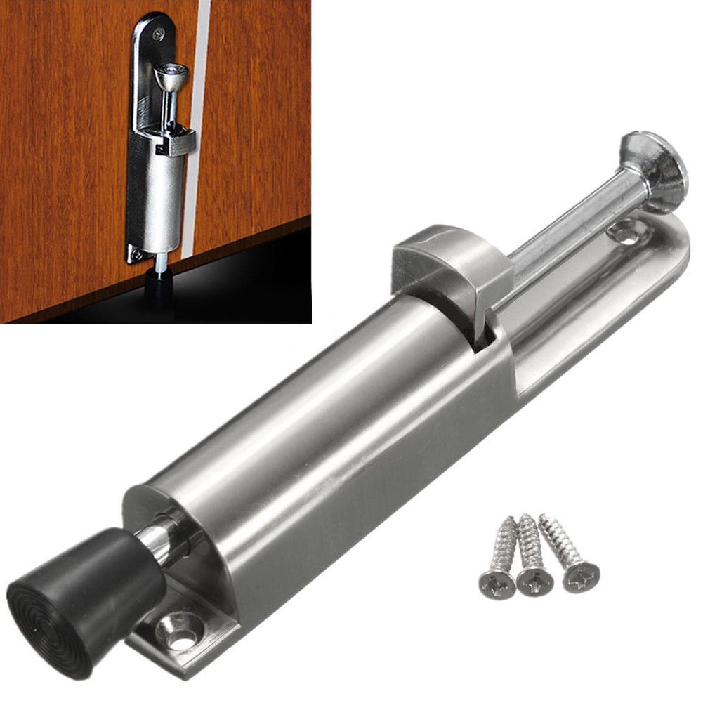 Kick Down Door Stopper Heavy Duty Rubbed Mounted Holder Stop