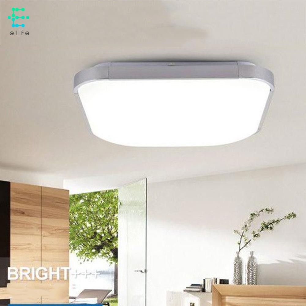 White Led Ceiling Lighting Kitchen led ceiling light kitchen living room flush lamp downlight 12w pure white