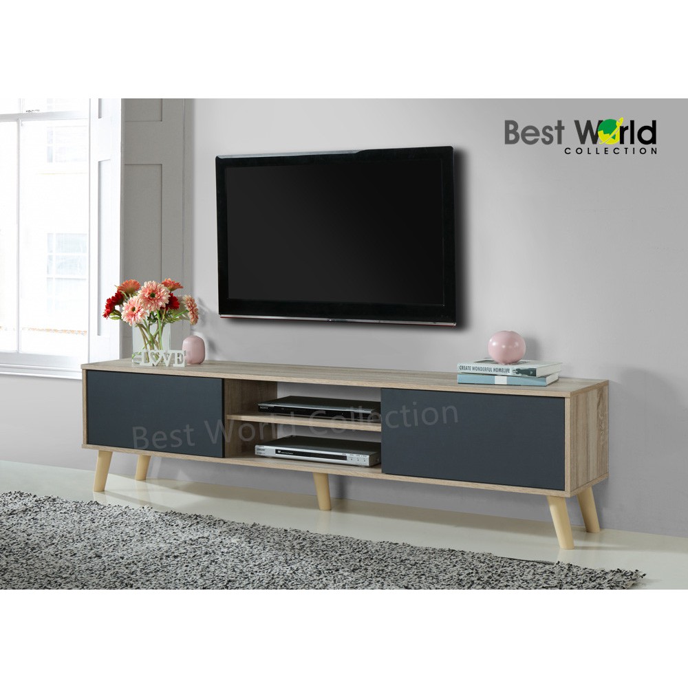 Best Tiigo Tv 8010 6ft Tv Cabinet Colour Selection Sonama Oak