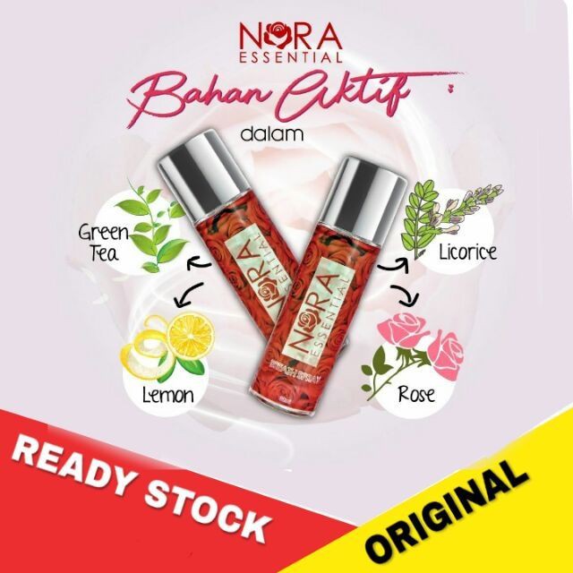 Perfume Mulut NORA ESSENTIAL BREATH SPRAY ORIGINAL