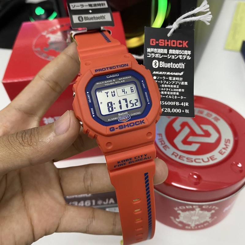 最新入荷 【激レア】G-SHOCK 神戸市消防局救助隊50周年 モデル mxmf.com.mx