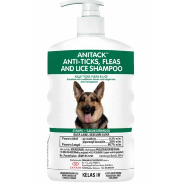 will lice shampoo kill fleas on a dog