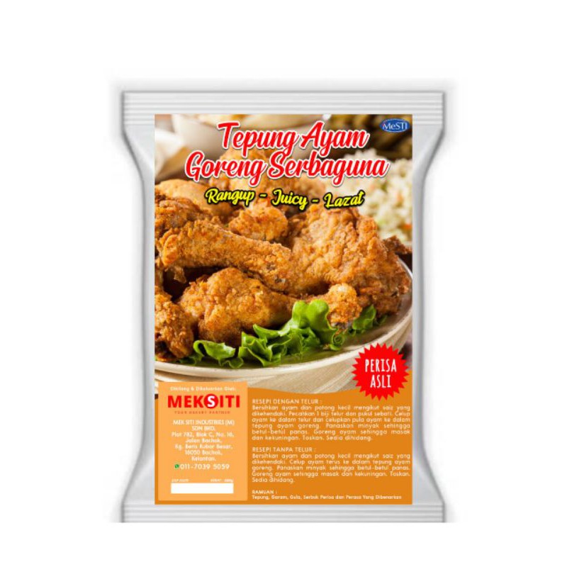 Tepung Ayam Goreng Ala Kfc Original Shopee Malaysia