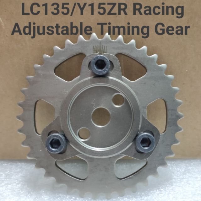 lc135 y15zr adjustable timing gear racing 38t shopee malaysia lc135 y15zr adjustable timing gear racing 38t