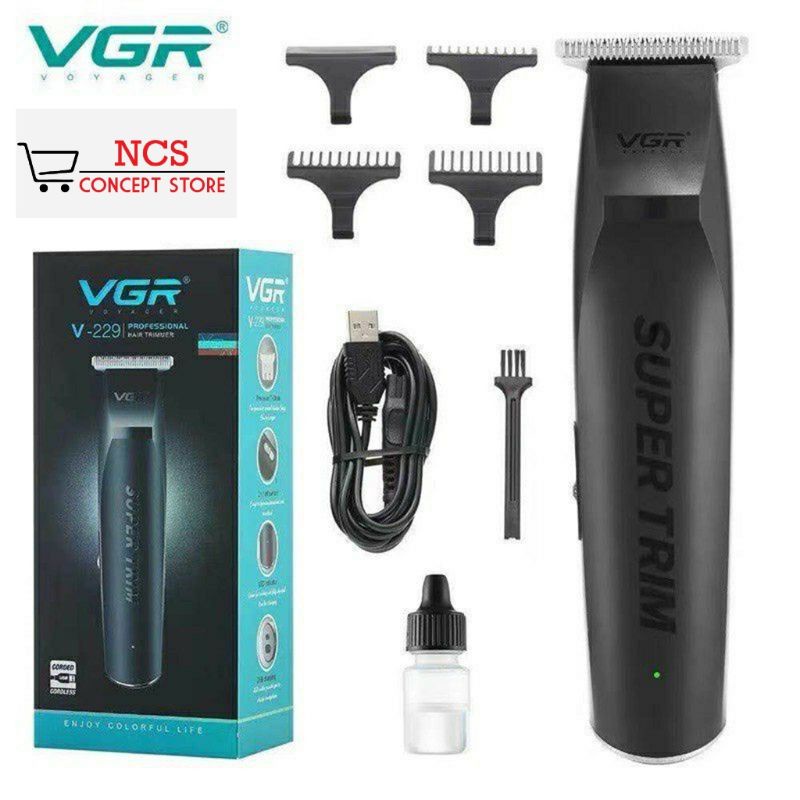 Original VGR V-229 Adjustable Professional Rechargeable Hair trimmer V229