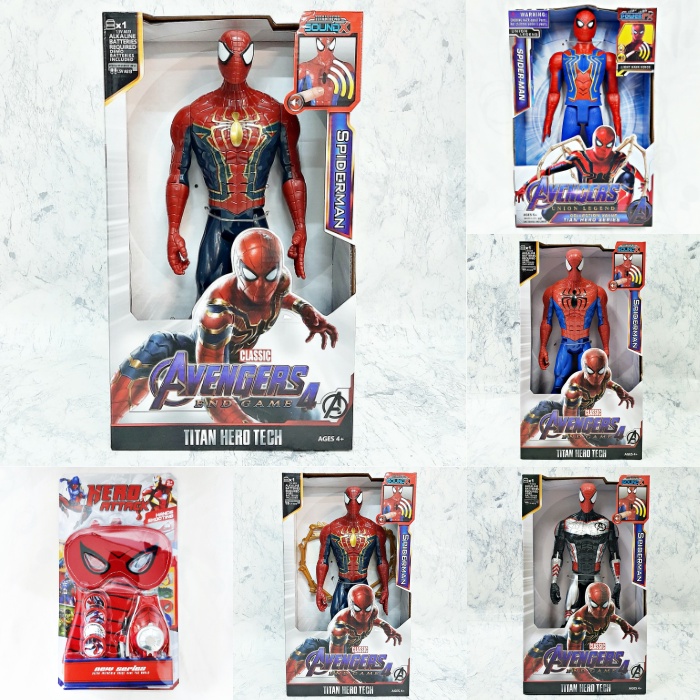 avengers spiderman toys