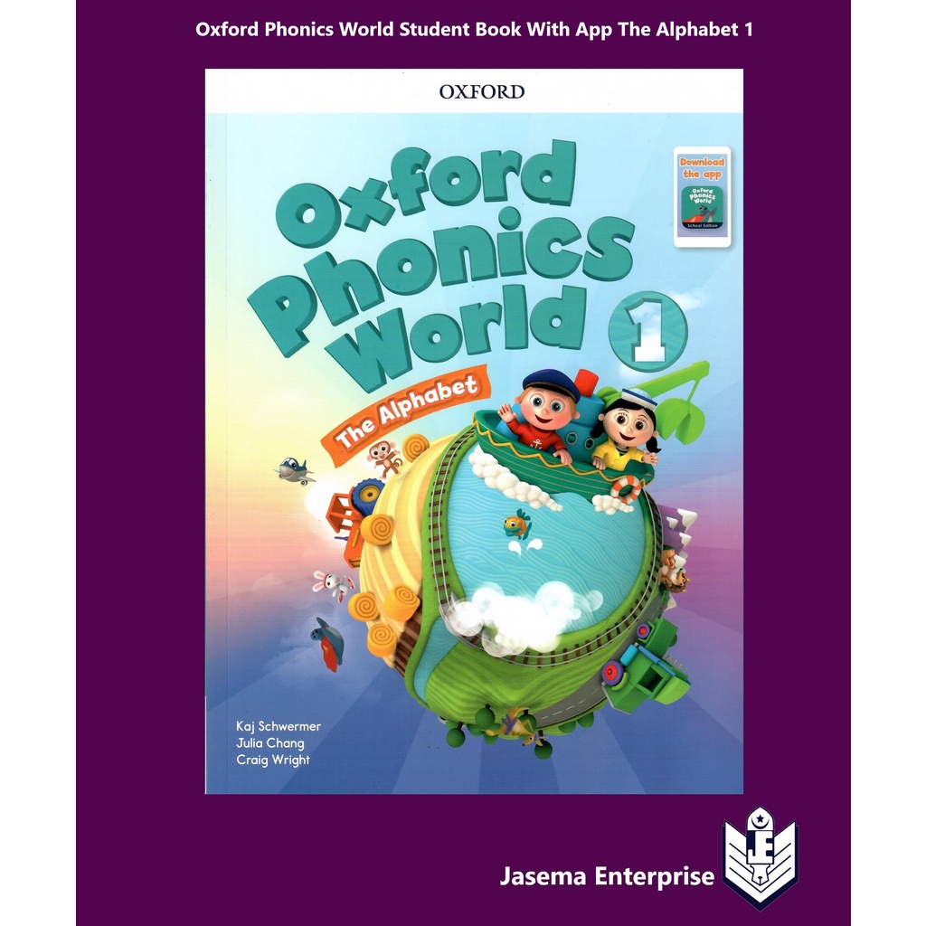 Oxford Phonics World Student Book With App The Alphabet 1 Shopee Malaysia