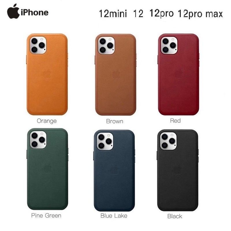 Ready Stock Original Leather Case For Apple Iphone 12 Pro Mini Iphone 12 Iphone 12 Pro Iphone 12 Pro Max Case Magsafe Leather Case Shockproof Cover Casing Shopee Malaysia