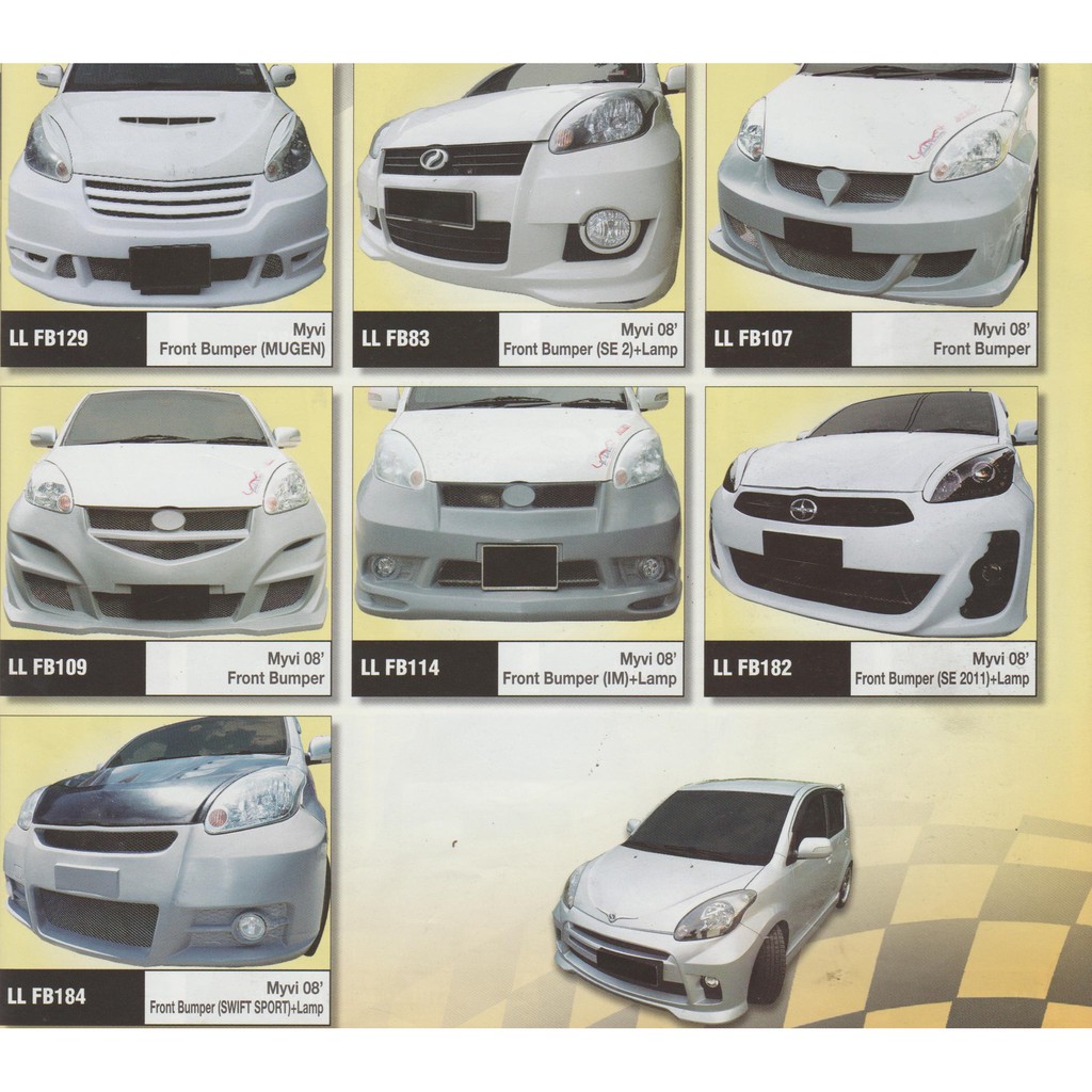 myvi 2007 body kit
