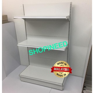  WALL  GONDOLA  5 H x 3 L DISPLAY RACK SINGLE SIDE RAK  