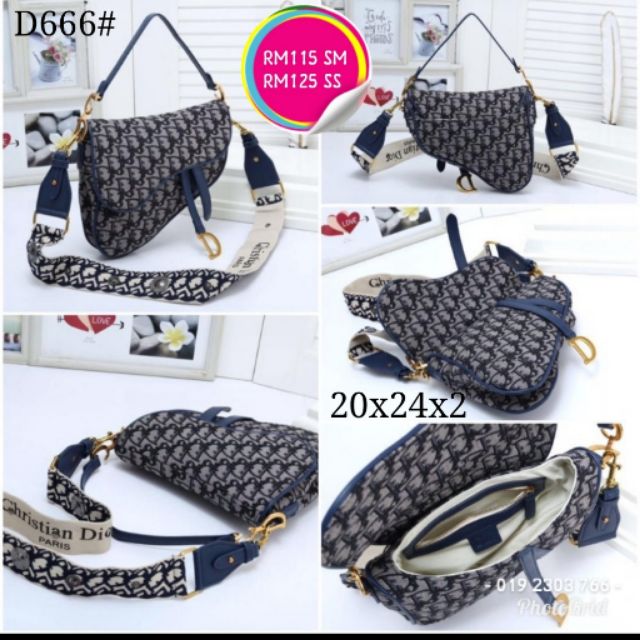 dior saddle sling bag