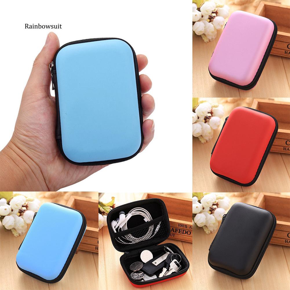 Usb Cable Organizer Data Storage Bag Earphone Case Travel Portable Gadget Pouch