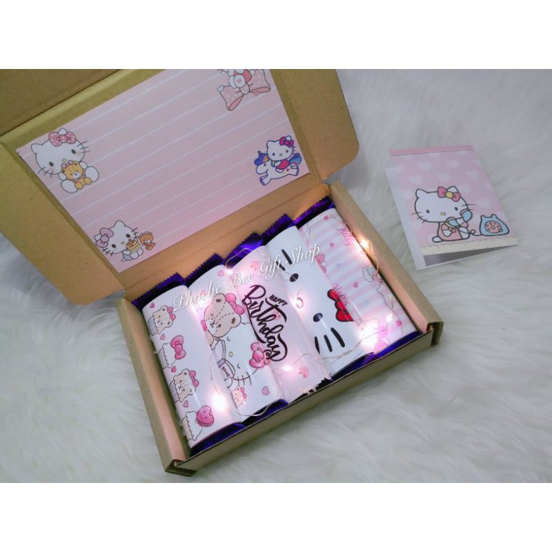 [Ready Stock] Cadbury Chocolate Gift Box❤️ 巧克力盒子❤️Cartoon Gift Box| Hello Kitty, Melody, Shinchan, Totoro