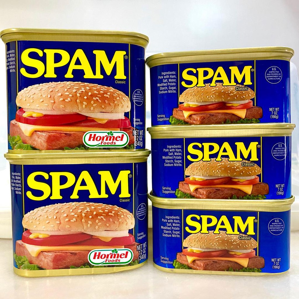 Hormel SPAM Luncheon Meat Original Flavour 198gsm | 340gsm [Ready Stock ...