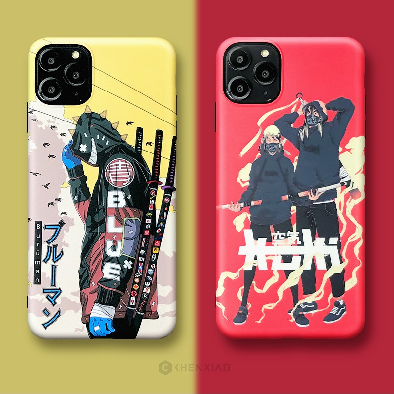 Iphone 11 Pro Max 6s 7 8 Plus Xs Max Xr Case Iphone 12 Protective Shell Japanese Anime Cartoon Fashion Cool All Inclusive Soft Shell Cover Shopee Malaysia