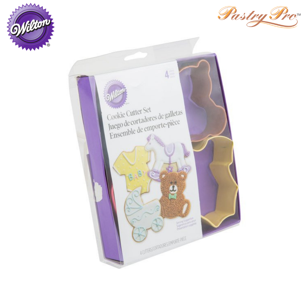 WILTON, Cookie Cutter Set, Baby, 4 pcs | Shopee Malaysia
