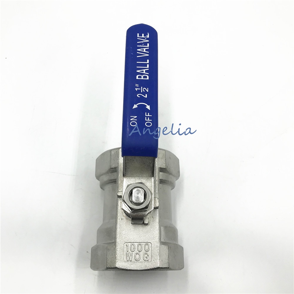 Premium Purpose 1/4" 3/8" 1/2" 3/4" 1" 2" Stainless Steel 304 One Piece Ball Valve Water Oil Air DN08 DN10 DN15 DN20 ... - Image 3