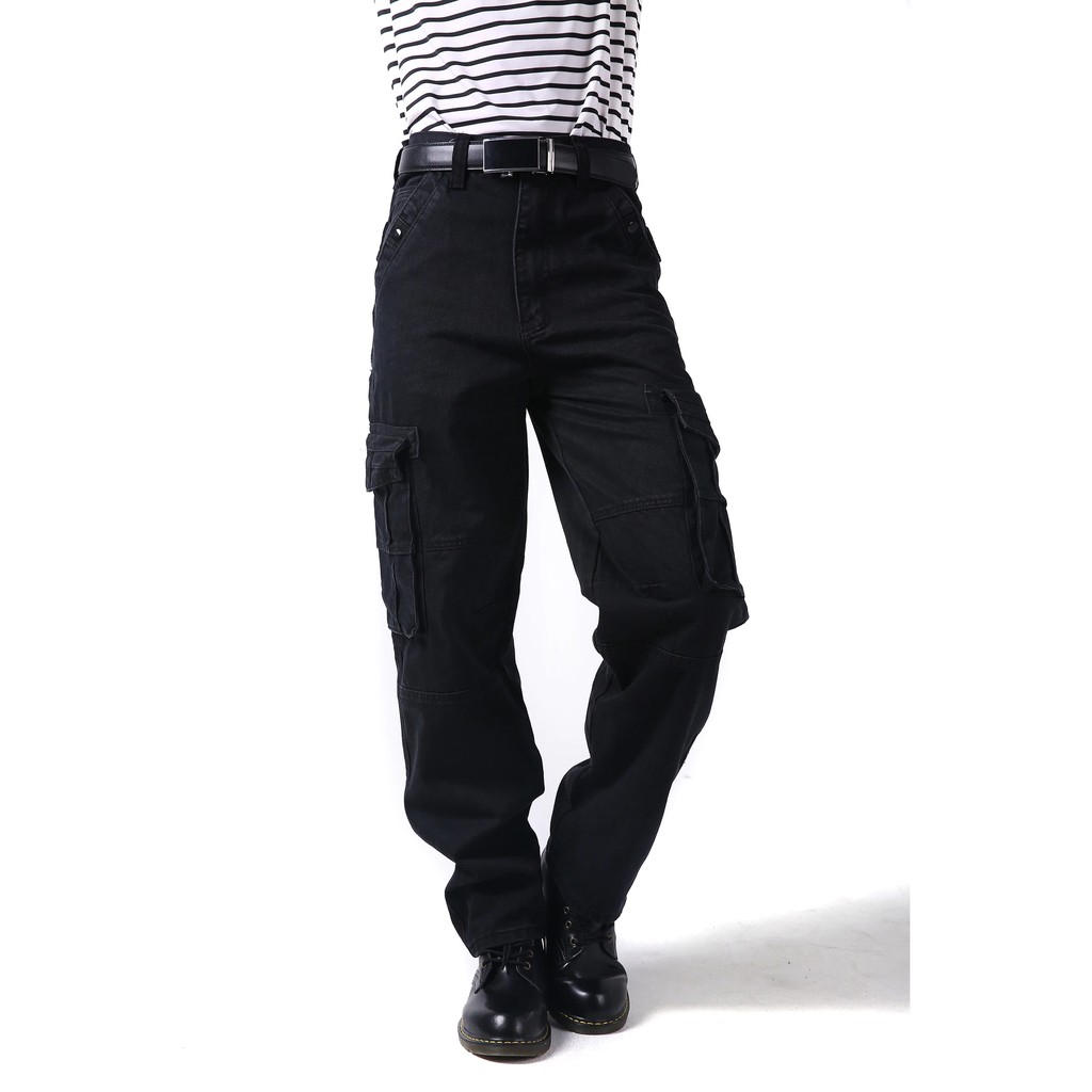 baggy black jeans mens