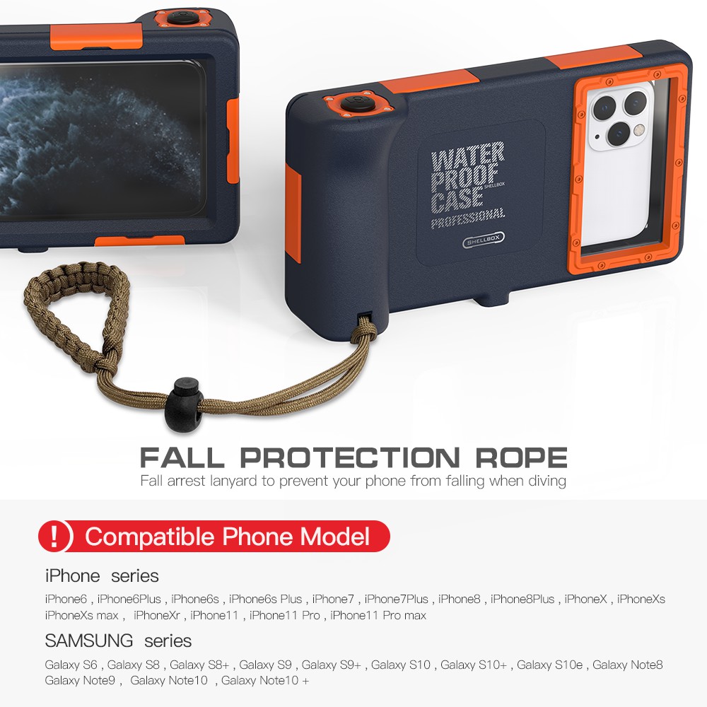 Details about   Universal Phone Waterproof Diving Case 49ft Underwater Professional Camera Cover 