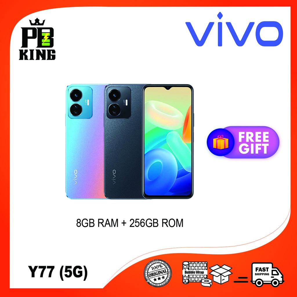 VIVO Y77 5G | (8GB RAM+256GB ROM) Dimensity 810, 5000mAh Battery 18W ...