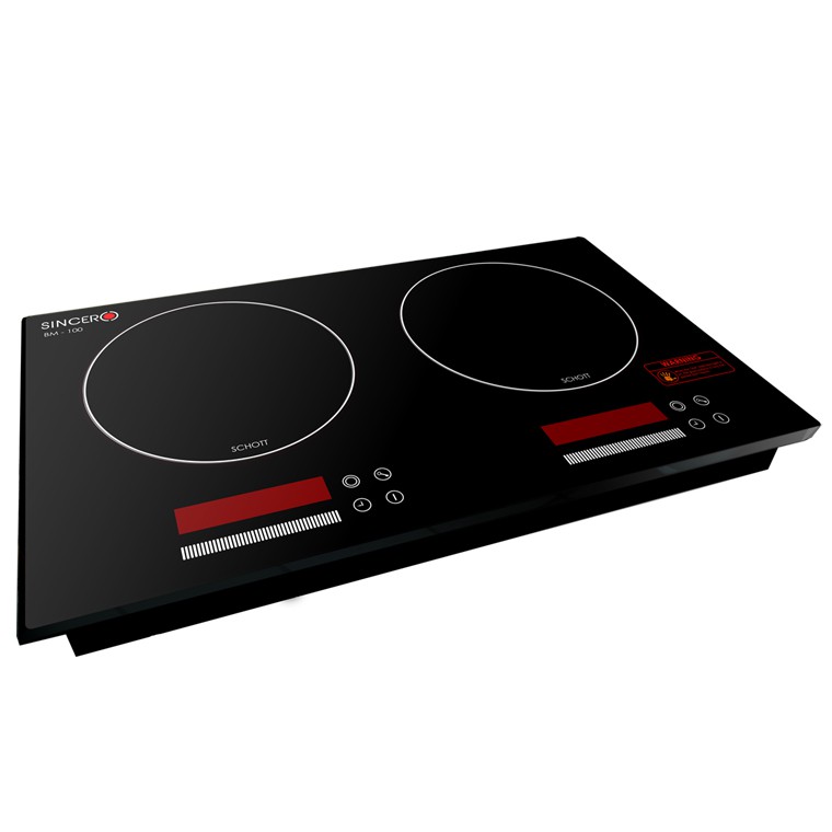 Sincero Dual Electric Induction Ceramic Cooktops Shopee Malaysia