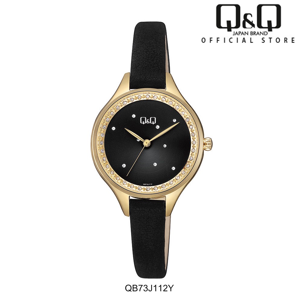Q&Q Japan by Citizen Ladies Leather Analogue Watch QB73 Shopee Malaysia