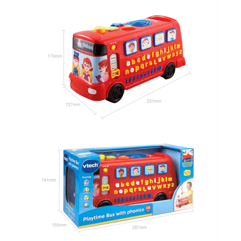 vtech groove and learn bus