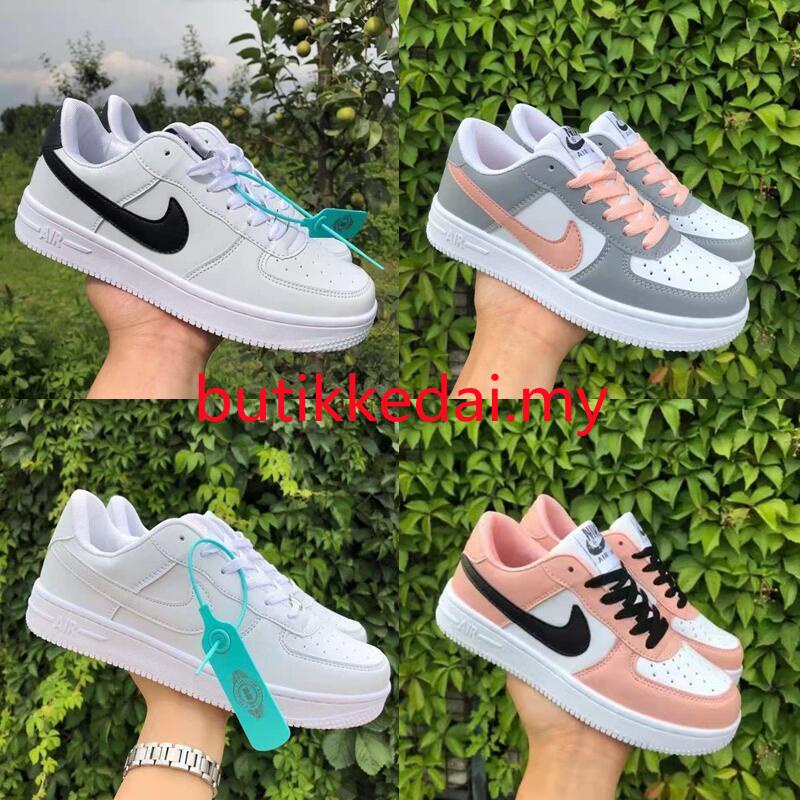 Hot selling！Ready Stock 24H Send women air force 1 Running Shoes Kasut Perempuan Outdoor Sport af1 Sneakers