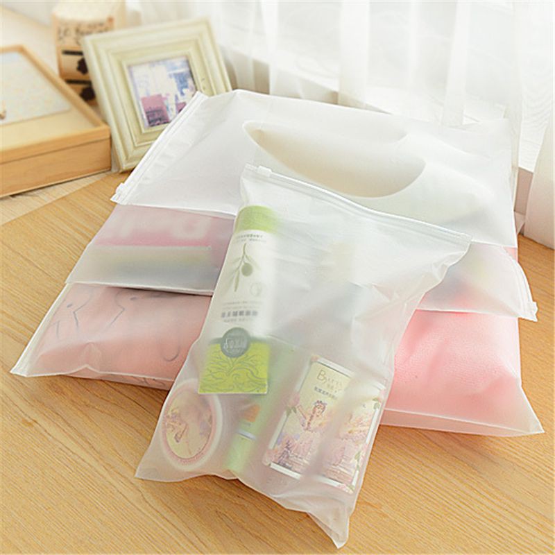 50pcs Ziplock Plastic  Bag Clothes Packaging  Zipper Plastik  