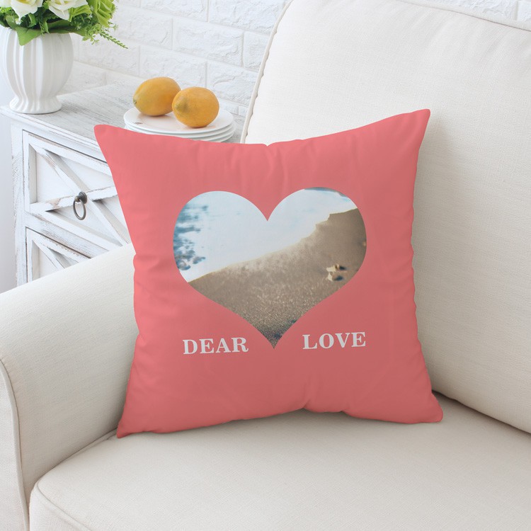 Pink Love American Ikea Nordic Ikea French Cashmere Pillow