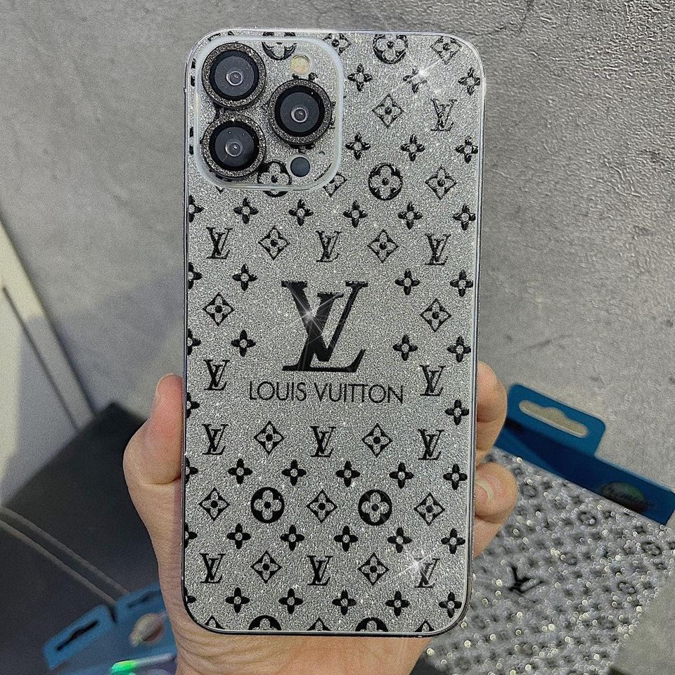 Iphone skin Stickers Sparkling Lv Emulsion Stickers Shopee Malaysia