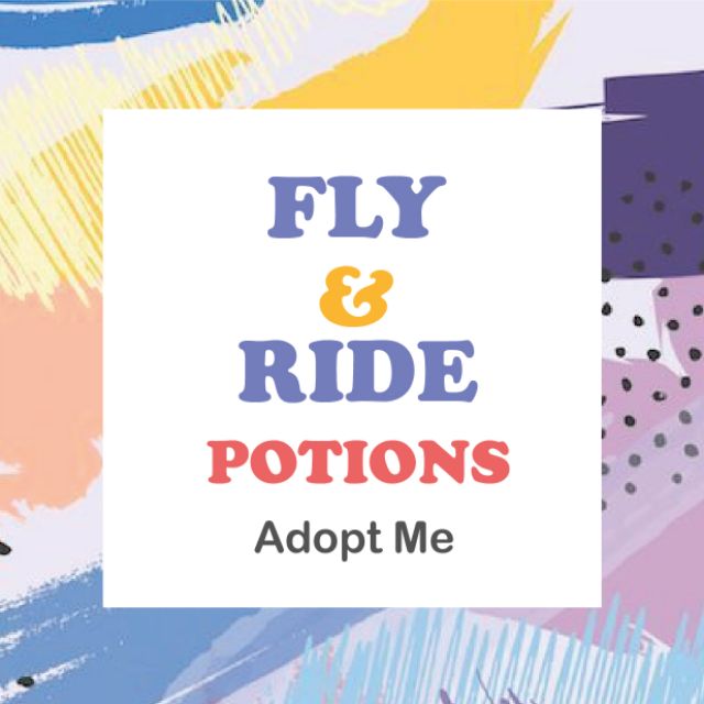 Limited Roblox Adopt Me Fly Ride Potions Legendary Shopee Malaysia - fly and ride potion roblox