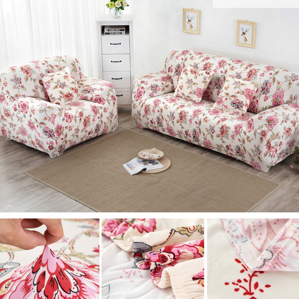 Sofa Slipcover Stretch Protector 1 2 3 Seater Couch Cover Shopee