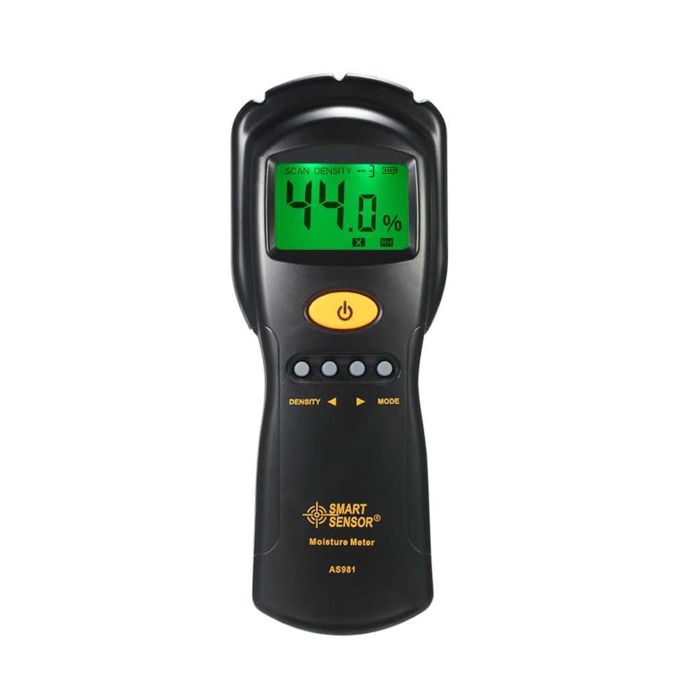 SMART SENSOR Professional Handheld Mini Wood Moisture Meter Digital LCD