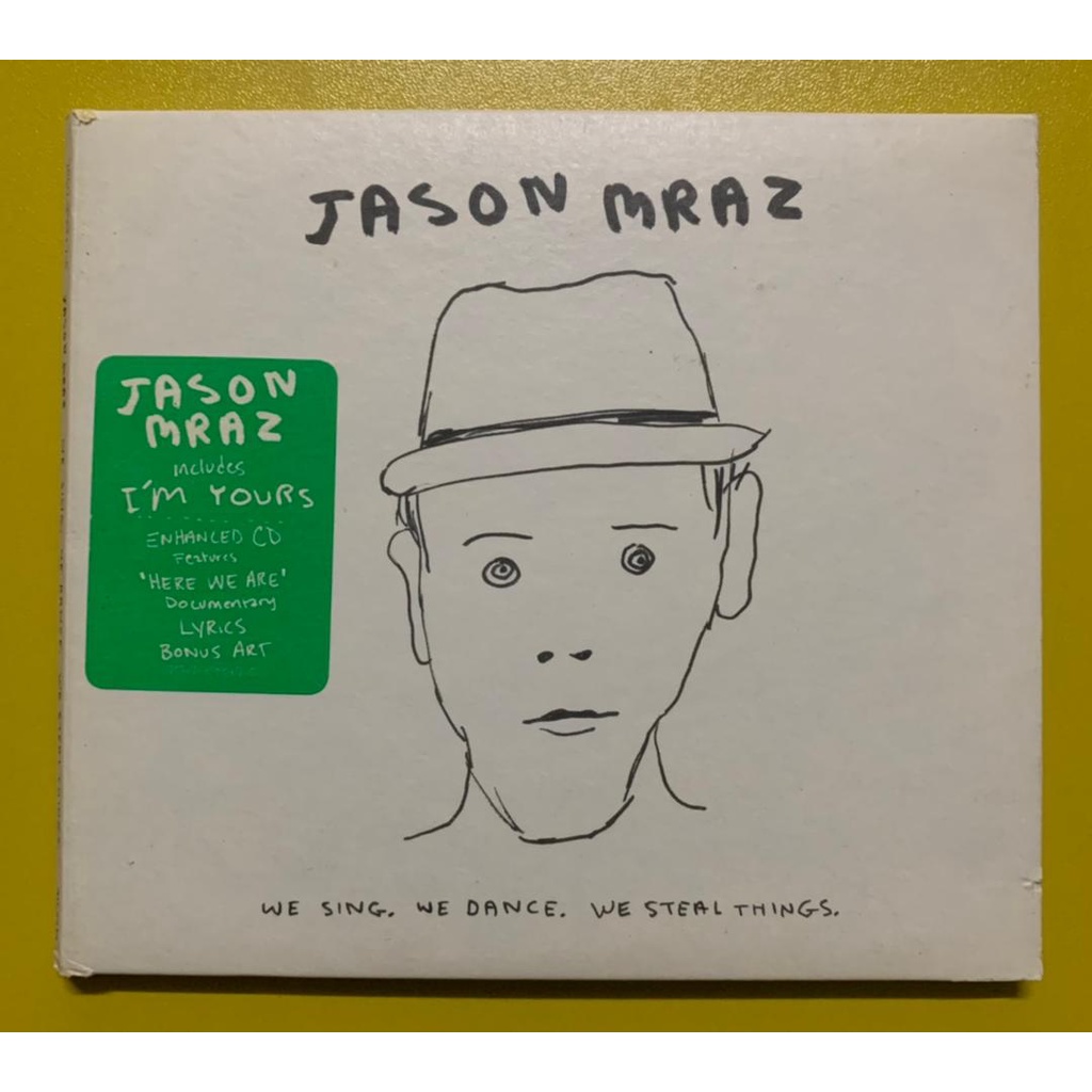 Jason Mraz - We Sing, We Dance, We Steal Things (CD, EU, 2008) | Shopee ...