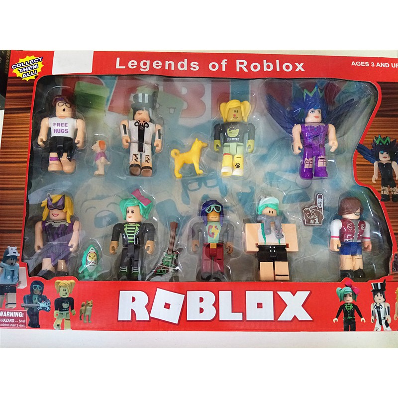 Champions Of Roblox Crafts Action Figure Toys Set Bgjaya