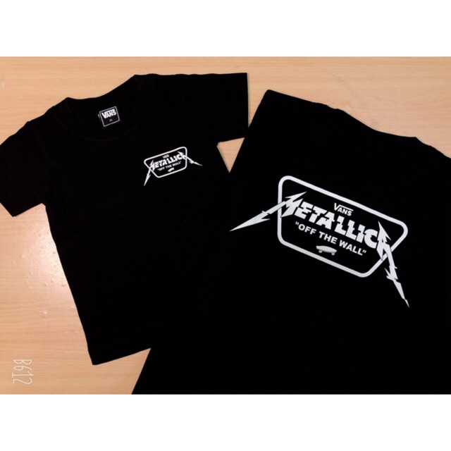 metallica vans shirt