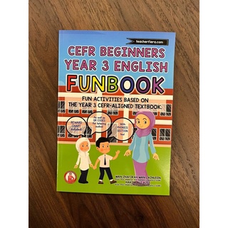 CEFR BEGINNERS: YEAR 3 ENGLISH FUNBOOK BY TEACHERFIERA.COM | Shopee ...