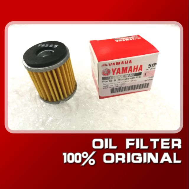 YAMAHA OIL FILTER 100 ORIGINAL LC135 LC FZ150 Y15 Y15ZR FZ SRL115