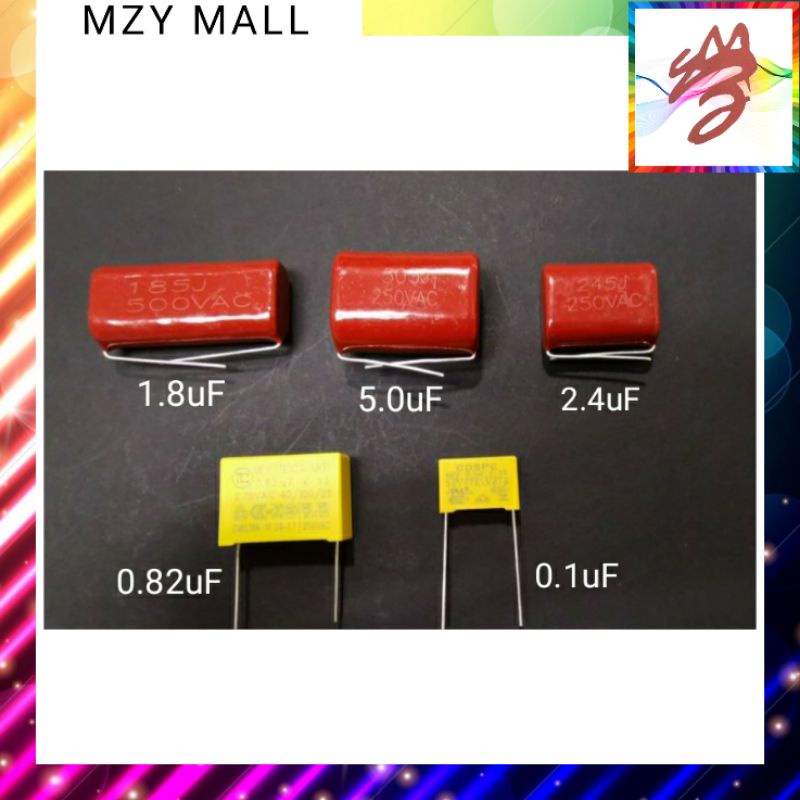 Spare Parts Condenser Capacitor for Panasonic KDK Ceiling Fan/ Condenser Kapasitor Kipas