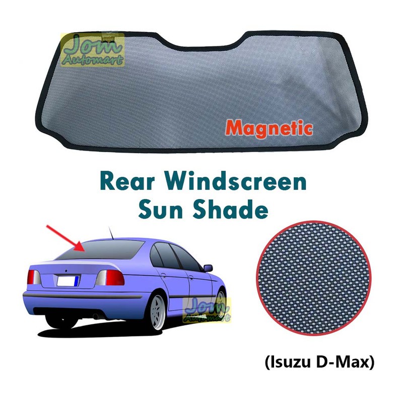 Rear Windscreen Sun Shade Isuzu D-Max | Shopee Malaysia