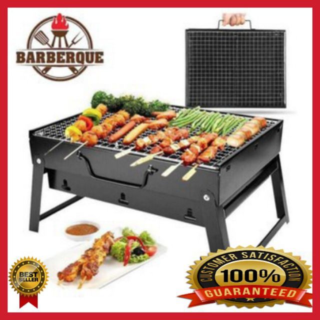 Viool Tegenover calcium 🔥(HOT ITEM)🔥BBQ GRILL Folding Charcoal Picnic for Barbecue Camping &  Outdoor | Shopee Malaysia