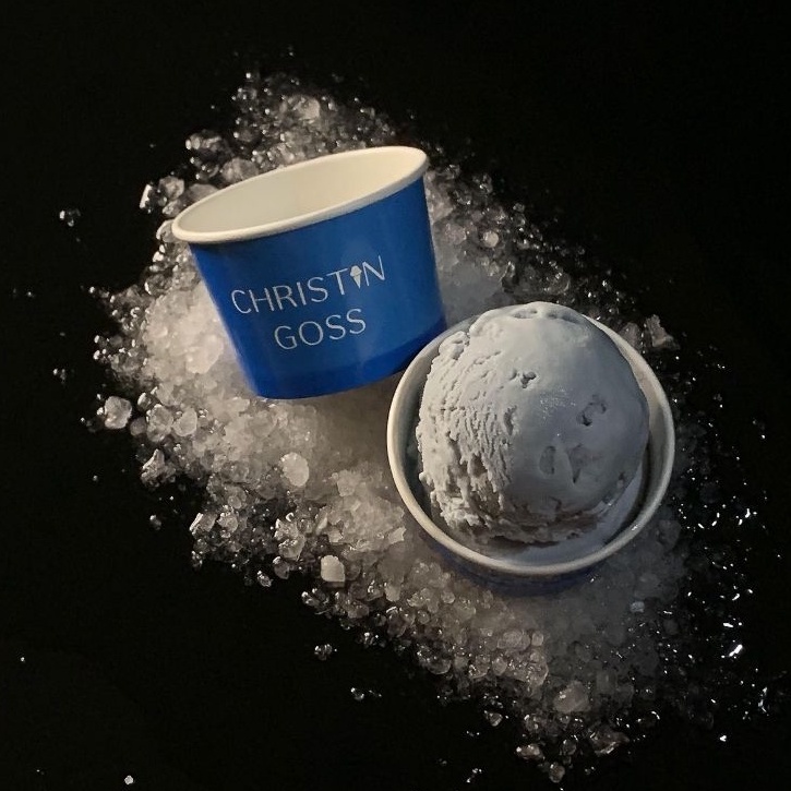 Lava Ice Cream (Ocean) (Gelato) (Muslim Friendly) (473ml pint) (edible and expensive ingredient