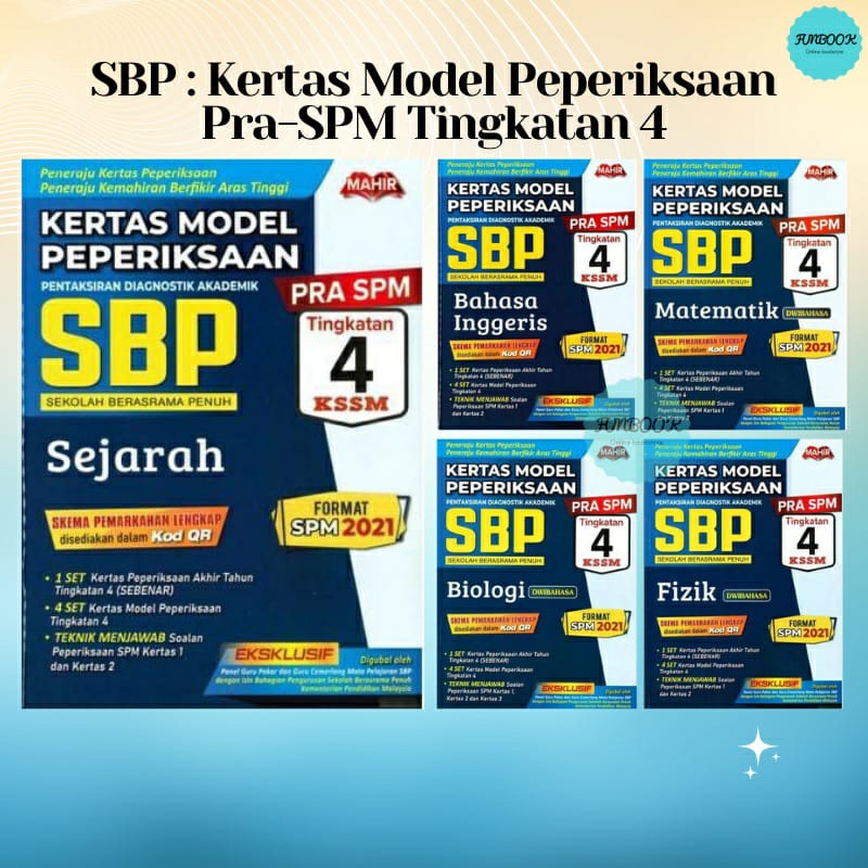 [FUNBOOK] SBP : Kertas Model Peperiksaan Pra-SPM Tingkatan 4 2022 ...