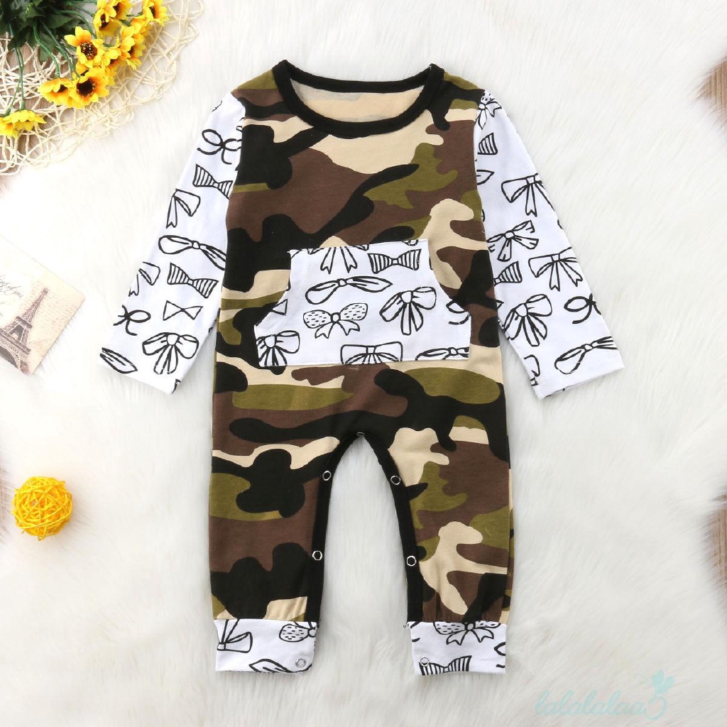 girls camo jumpsuit