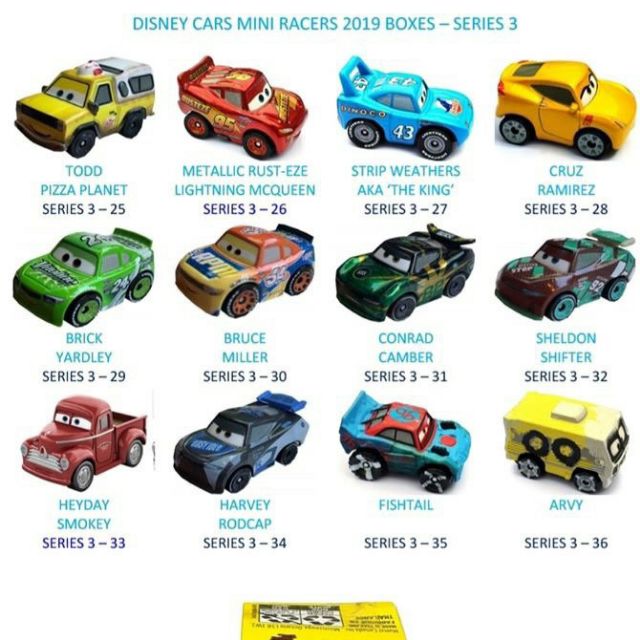 cars mini racers 2019