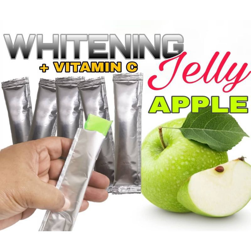 Whitening Vitamin C jelly (Apple) Shopee Malaysia
